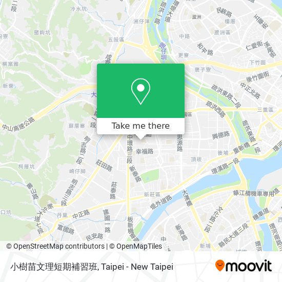 小樹苗文理短期補習班地圖