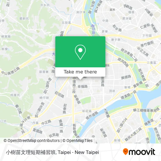 小樹苗文理短期補習班 map