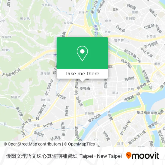 優爾文理語文珠心算短期補習班 map