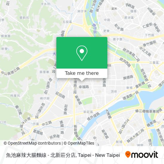 魚池麻辣大腸麵線 - 北新莊分店 map