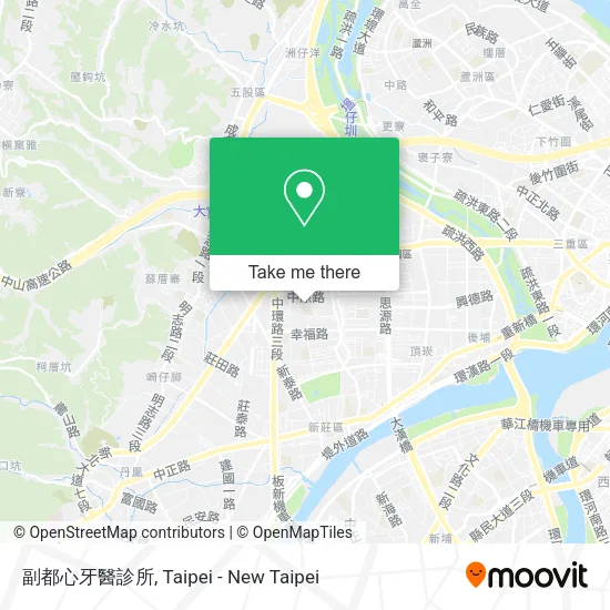 副都心牙醫診所 map