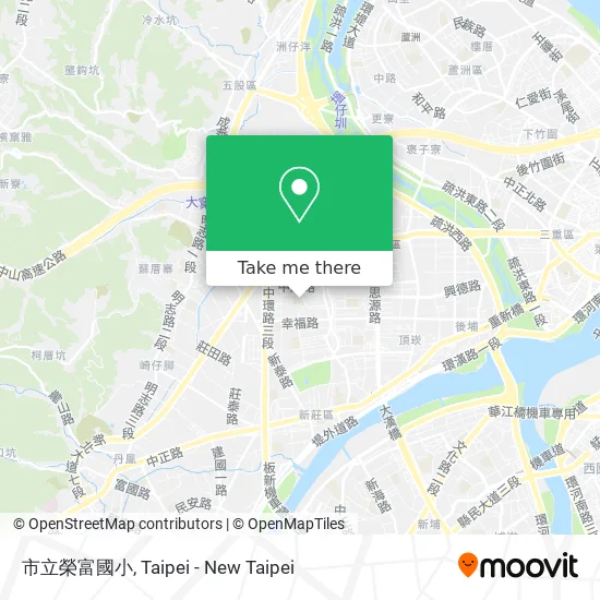 市立榮富國小地圖