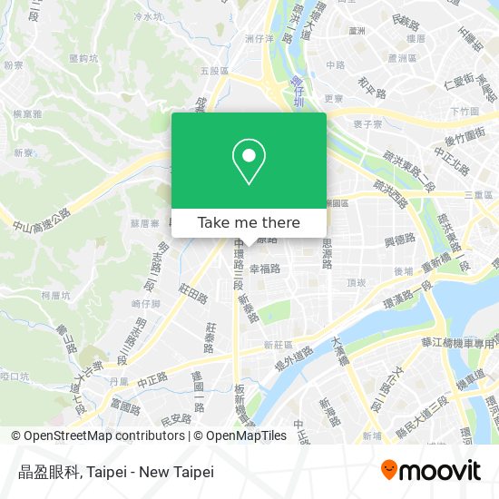 晶盈眼科地圖