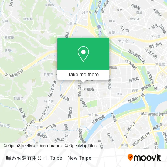 暐迅國際有限公司 map