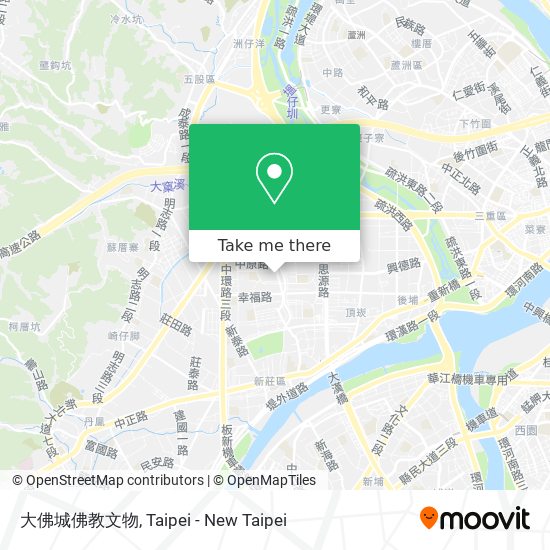 大佛城佛教文物 map