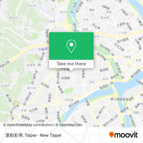 運動彩券 map
