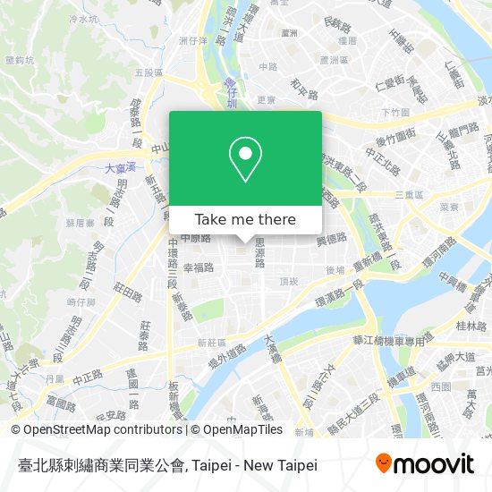 臺北縣刺繡商業同業公會 map