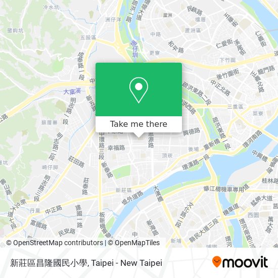 新莊區昌隆國民小學地圖