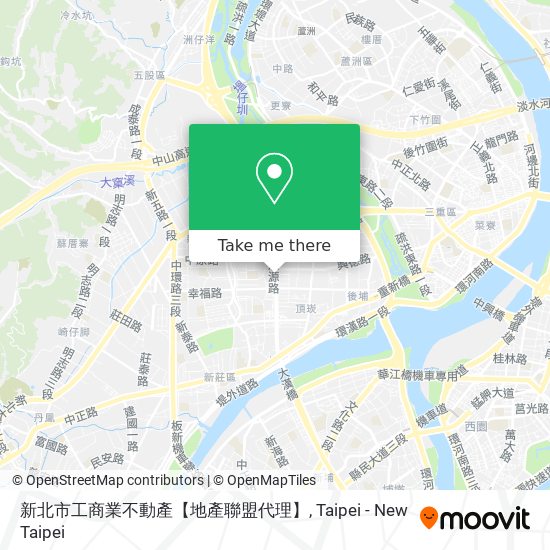 新北市工商業不動產【地產聯盟代理】 map