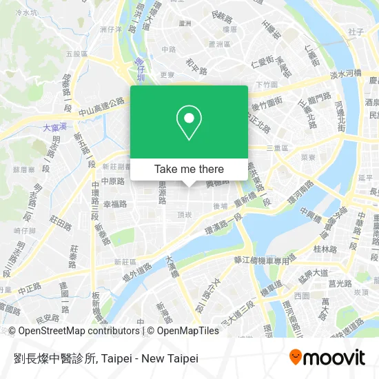 劉長燦中醫診所地圖