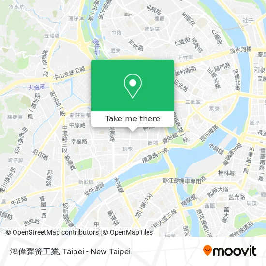 鴻偉彈簧工業 map