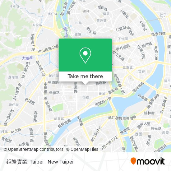 鉅隆實業地圖