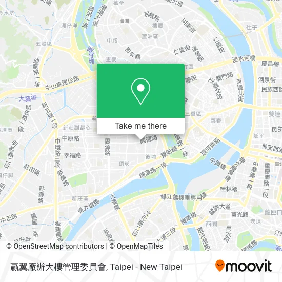 贏翼廠辦大樓管理委員會地圖
