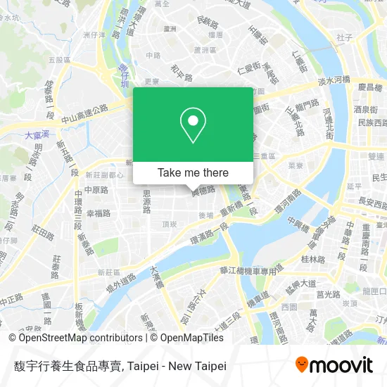馥宇行養生食品專賣 map