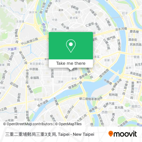 三重二重埔郵局三重3支局 map