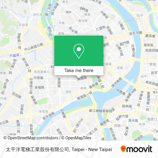 太平洋電梯工業股份有限公司地圖