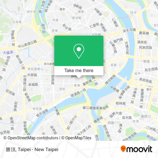 勝頂 map