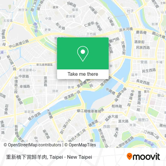重新橋下當歸羊肉 map