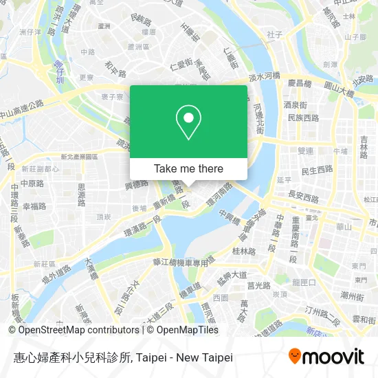 惠心婦產科小兒科診所地圖