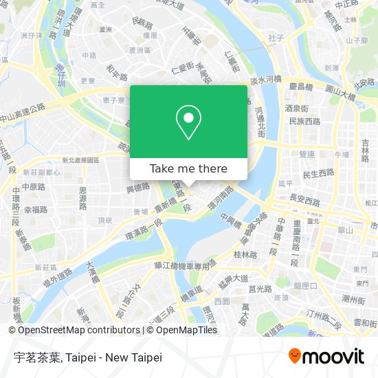 宇茗茶葉 map