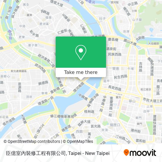 臣億室內裝修工程有限公司 map