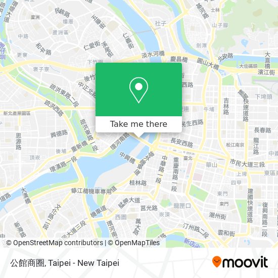 公館商圈 map