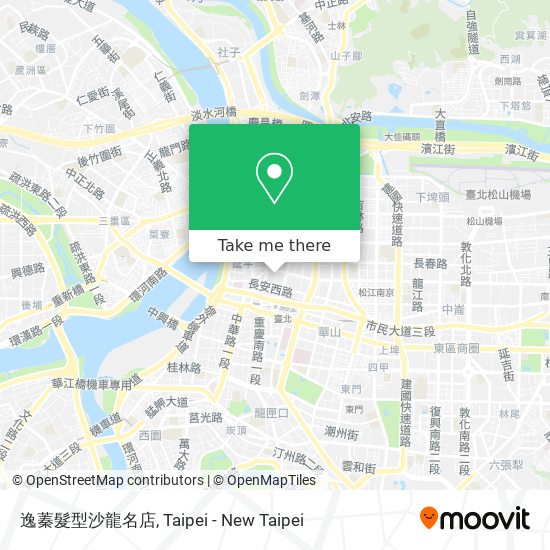 逸蓁髮型沙龍名店 map