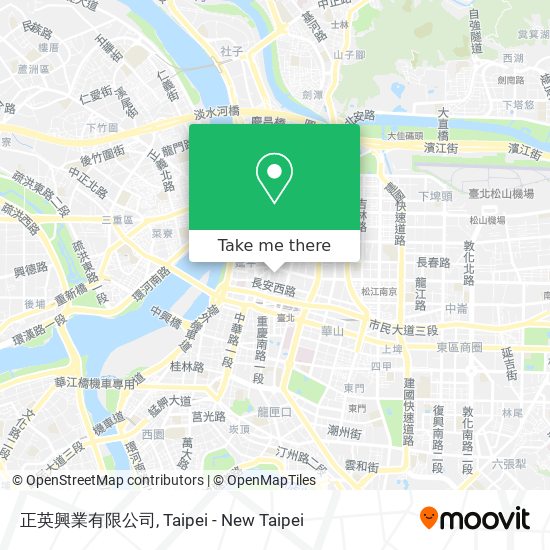 正英興業有限公司 map