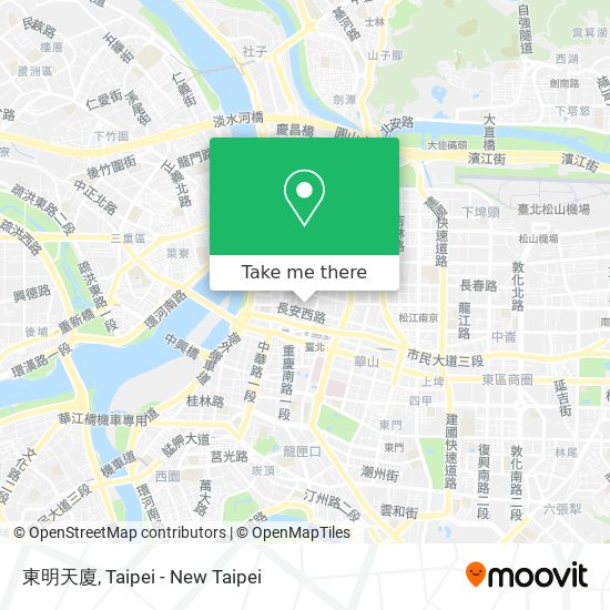 東明天廈 map