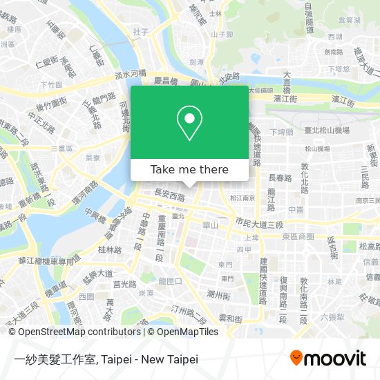 一紗美髮工作室 map