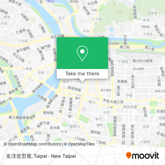 友渼造型屋 map