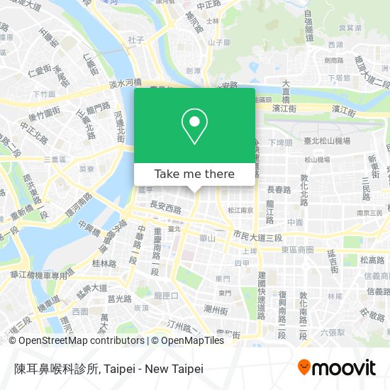 陳耳鼻喉科診所地圖