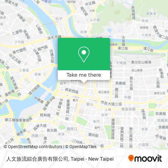 人文族流綜合廣告有限公司 map