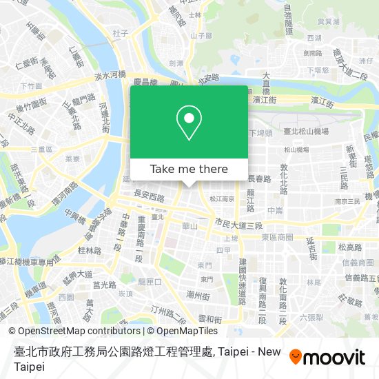 臺北市政府工務局公園路燈工程管理處 map