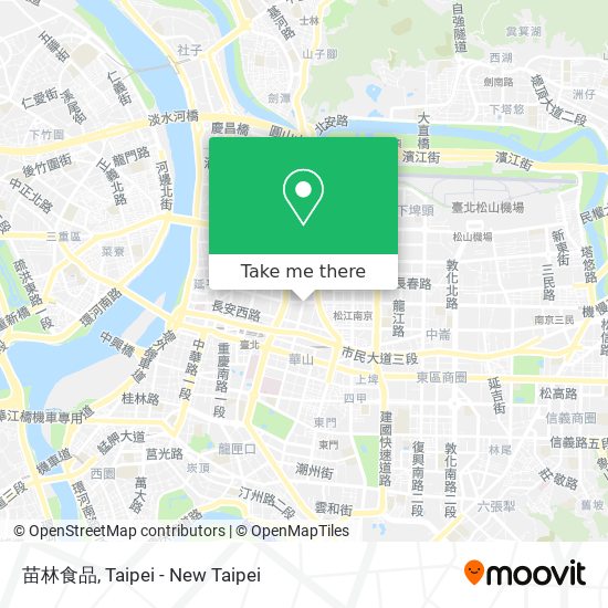 苗林食品 map