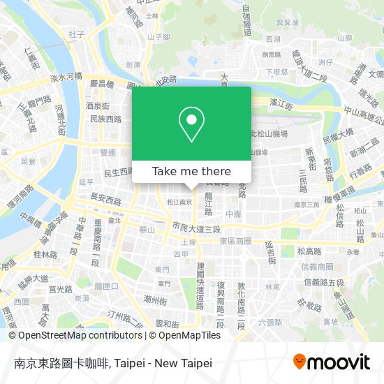 南京東路圖卡咖啡 map