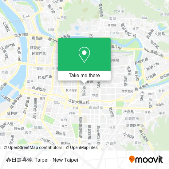 春日壽喜燒地圖