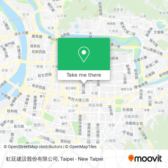 虹廷建設股份有限公司 map