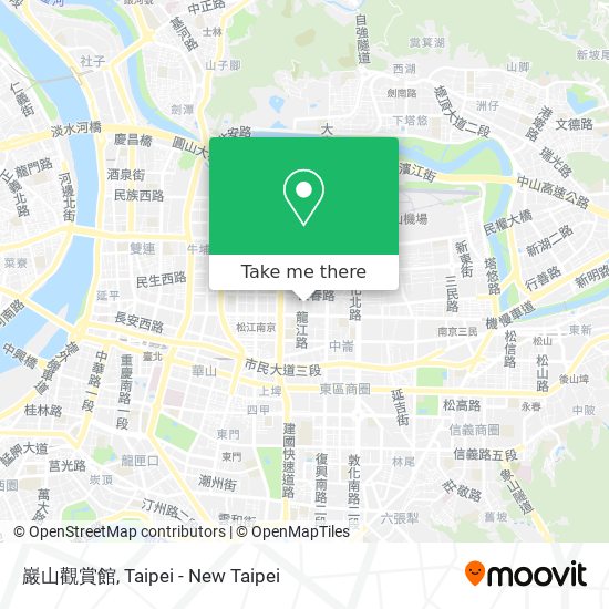 巖山觀賞館 map