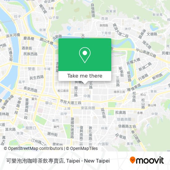 可樂泡泡咖啡茶飲專賣店 map