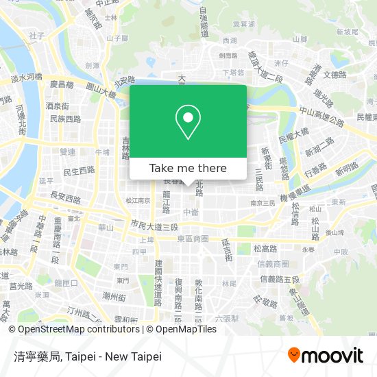 清寧藥局 map