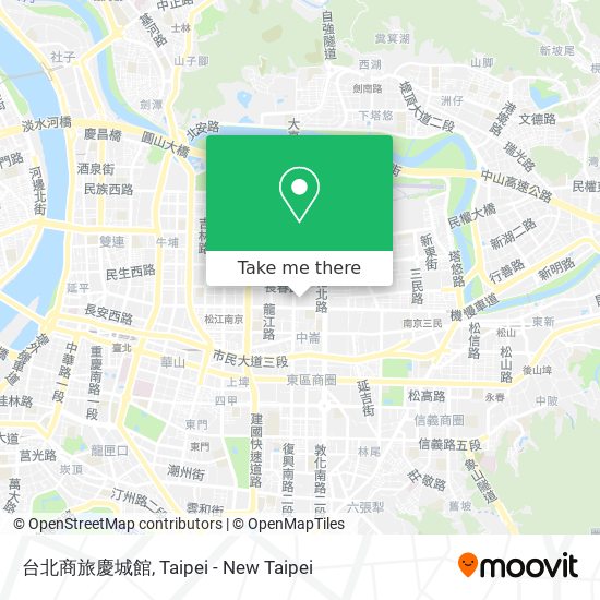 台北商旅慶城館 map