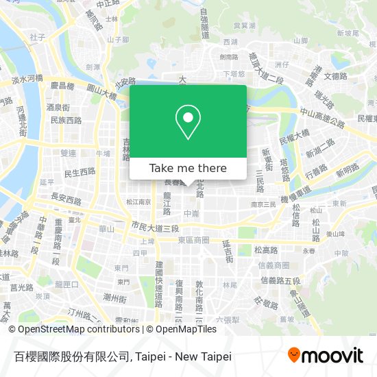 百櫻國際股份有限公司 map