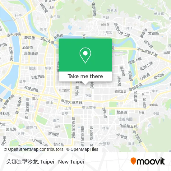 朵娜造型沙龙 map