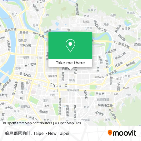 蜂島庭園咖啡地圖
