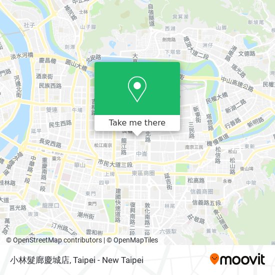 小林髮廊慶城店 map