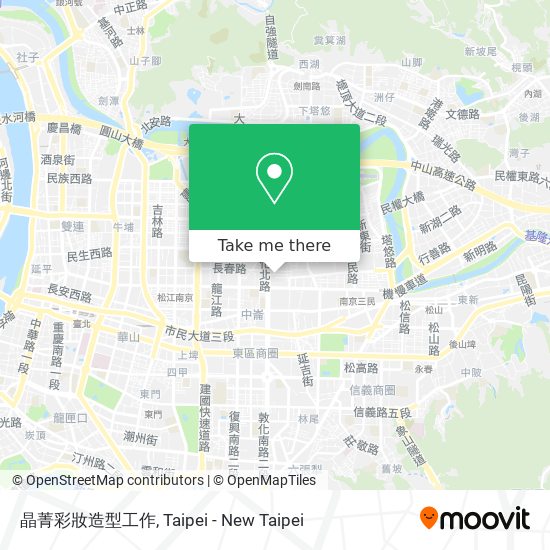 晶菁彩妝造型工作 map