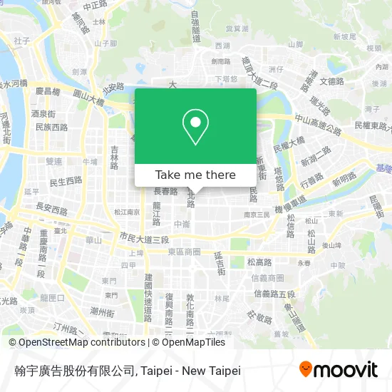 翰宇廣告股份有限公司 map