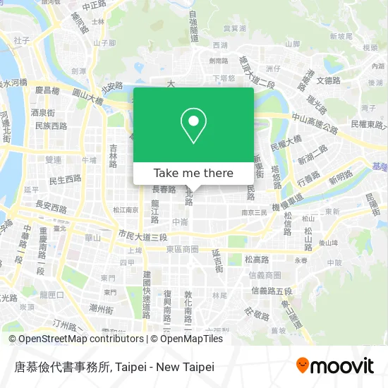 唐慕儉代書事務所地圖