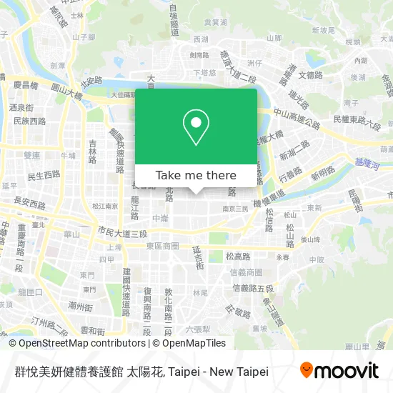 群悅美妍健體養護館 太陽花 map